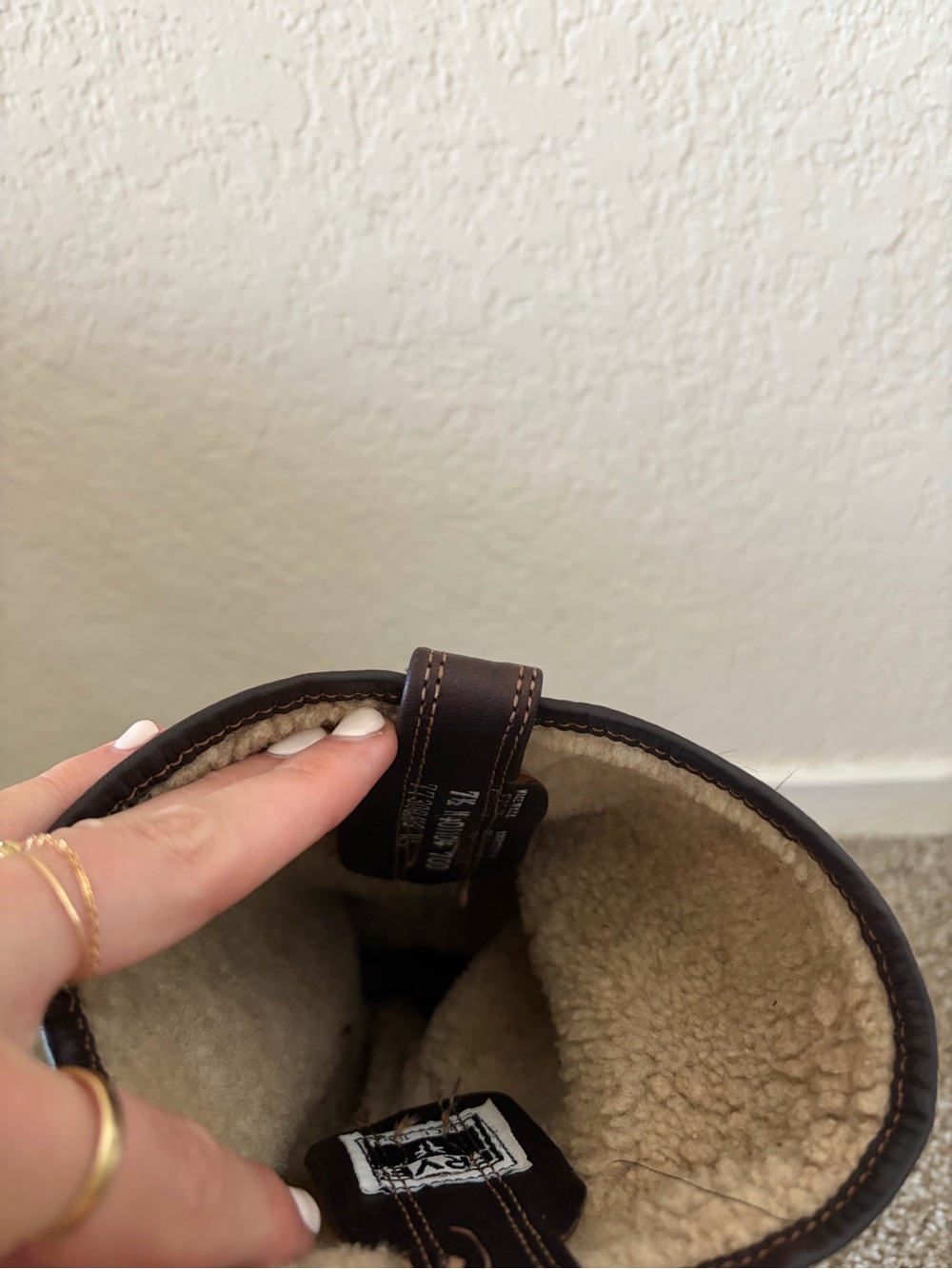 Frye Western Brown Suede and Leather Mid-Calf Boot - Picture 7 of 7